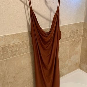 Brown Maxi Dress